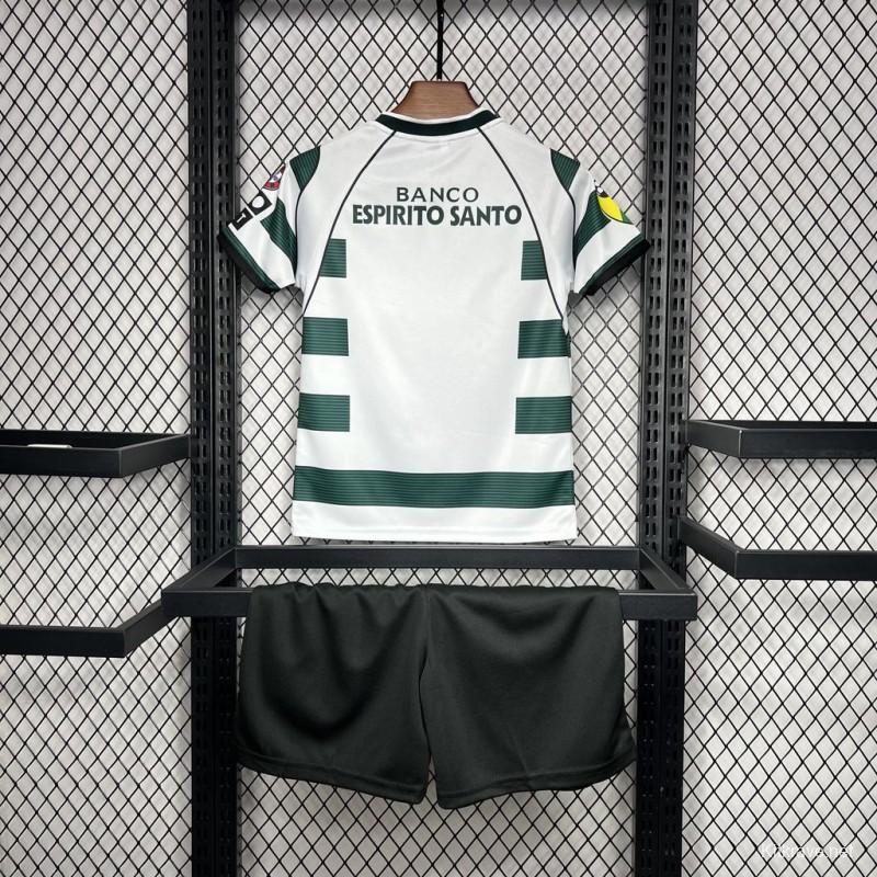 Retro 01/03 Kids Sporting CP Home Jersey