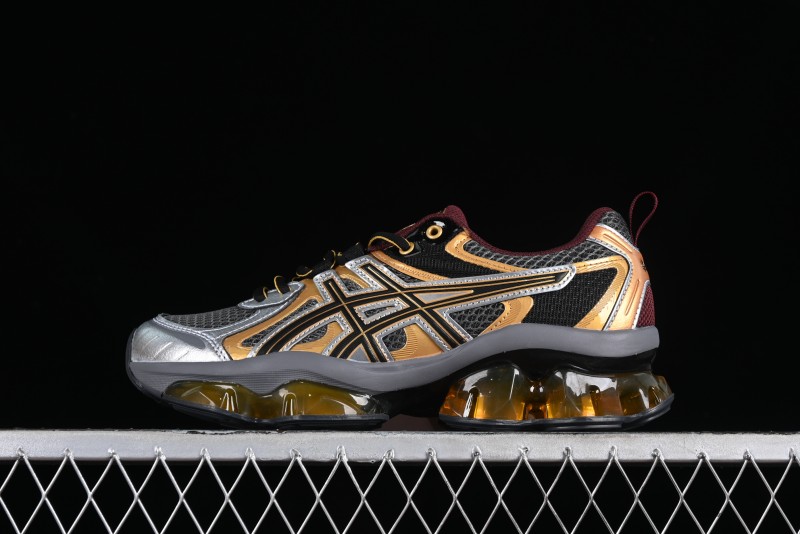 Asics Gel-Quantum Kinetic Retro Casual Sneakers with Thick Sole and Height Increase - 1203A270-021