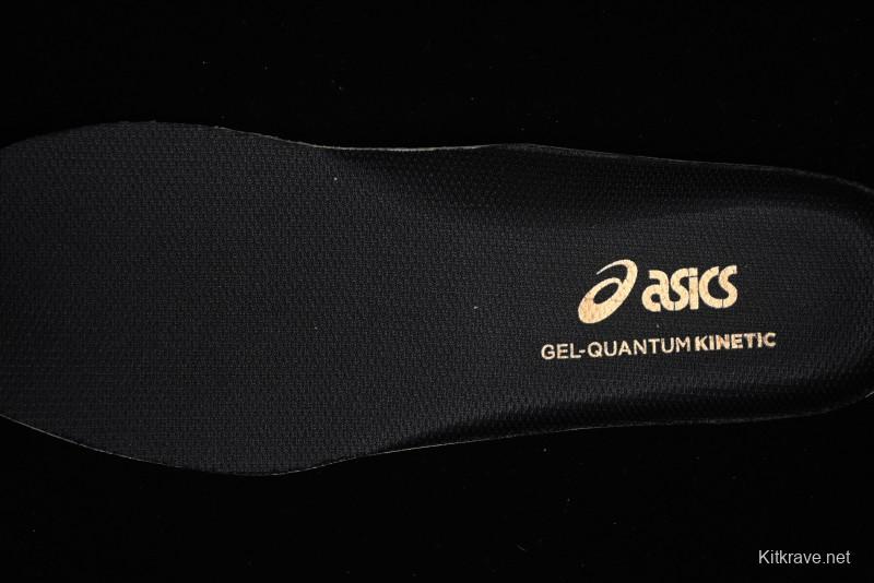 Asics Gel-Quantum Kinetic Retro Casual Sneakers with Thick Sole and Height Increase - 1203A270-021