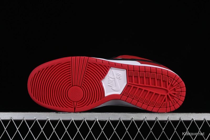 Nike SB Dunk Low Pro Retro Chicago Skateboarding Shoes - BQ6817-600