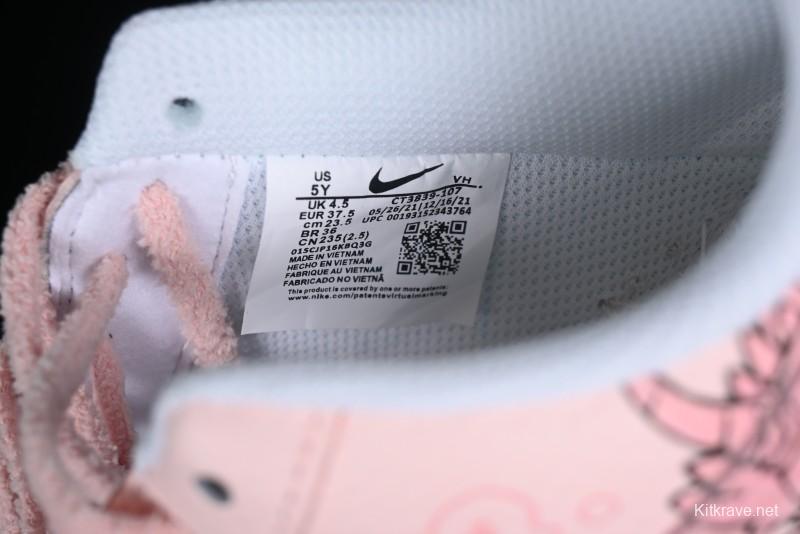 Nike Air Force 1 '07 Low Steam Puppet CNY Year of the Dragon Limited Edition Long Long Stack Socks Cute Style Low-Top Casual Sneakers - CT3839-107