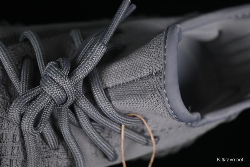 Adidas Yeezy 350 Boost V2 Running Shoes with Space Ash Colorway - IF3219