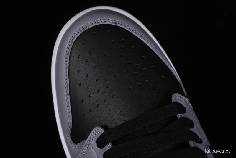 Nike Air Jordan 1 Low AJ1 Cement Grey Low-Top Casual Sneakers - 553558-060