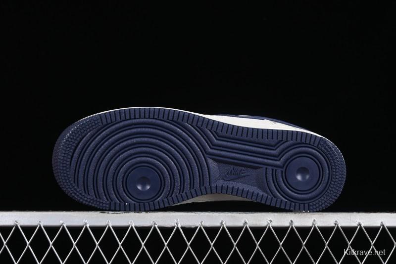 Nike Air Force 1 '07 Low LV Collaboration - Off White Navy Blue Casual Shoes CV1724-111