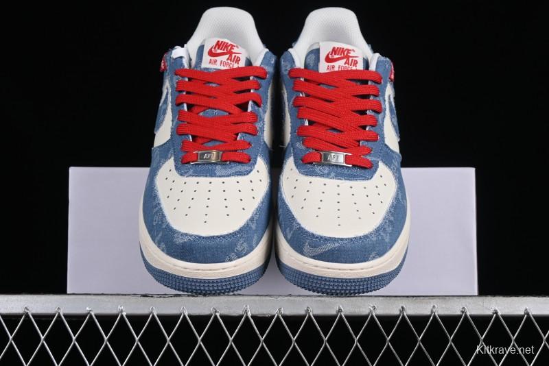 Nike Air Force 1 '07 Low Custom Casual Sneakers - CW2288-111