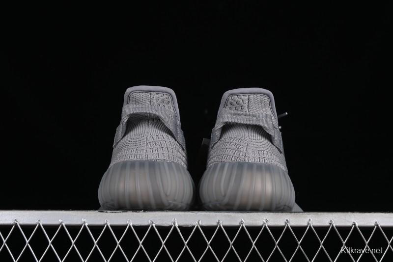 Adidas Yeezy 350 Boost V2 Running Shoes with Space Ash Colorway - IF3219