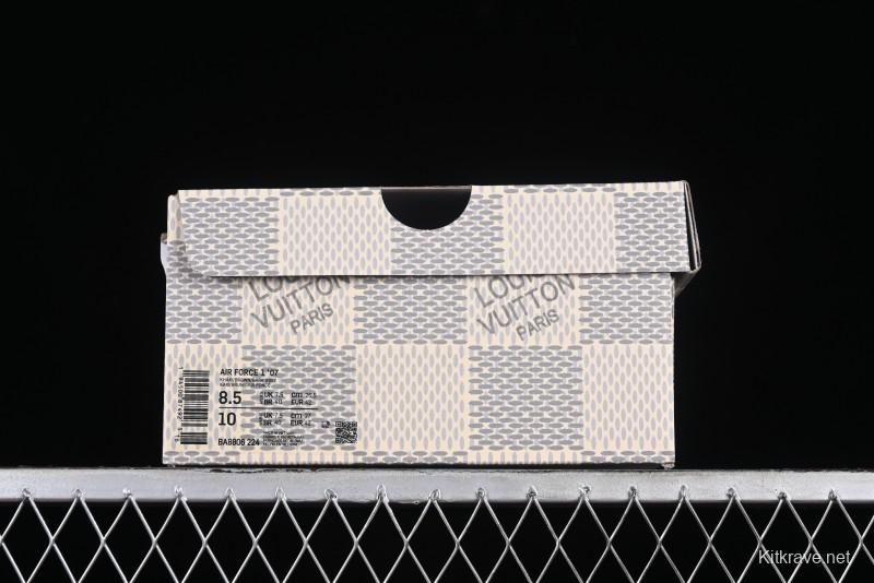 Nike Air Force 1 '07 Low LV Collaboration - Light Brown Casual Sneakers - BA8806-224