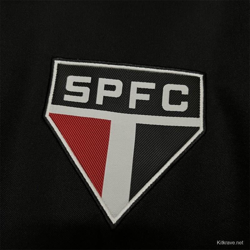 24/25 Sao Paulo Black Jersey S-XXXXL