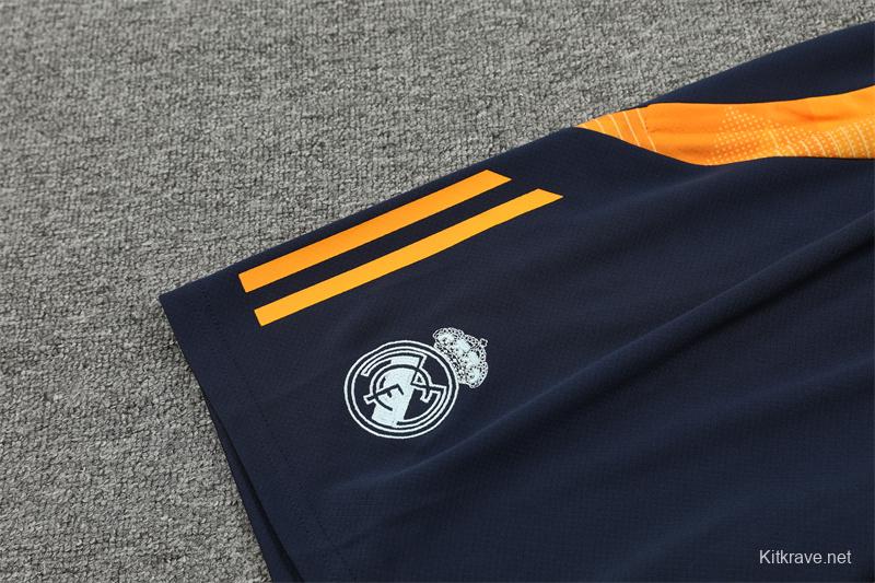 24/25 Real Madrid White Short Sleeve Jersey+Shorts