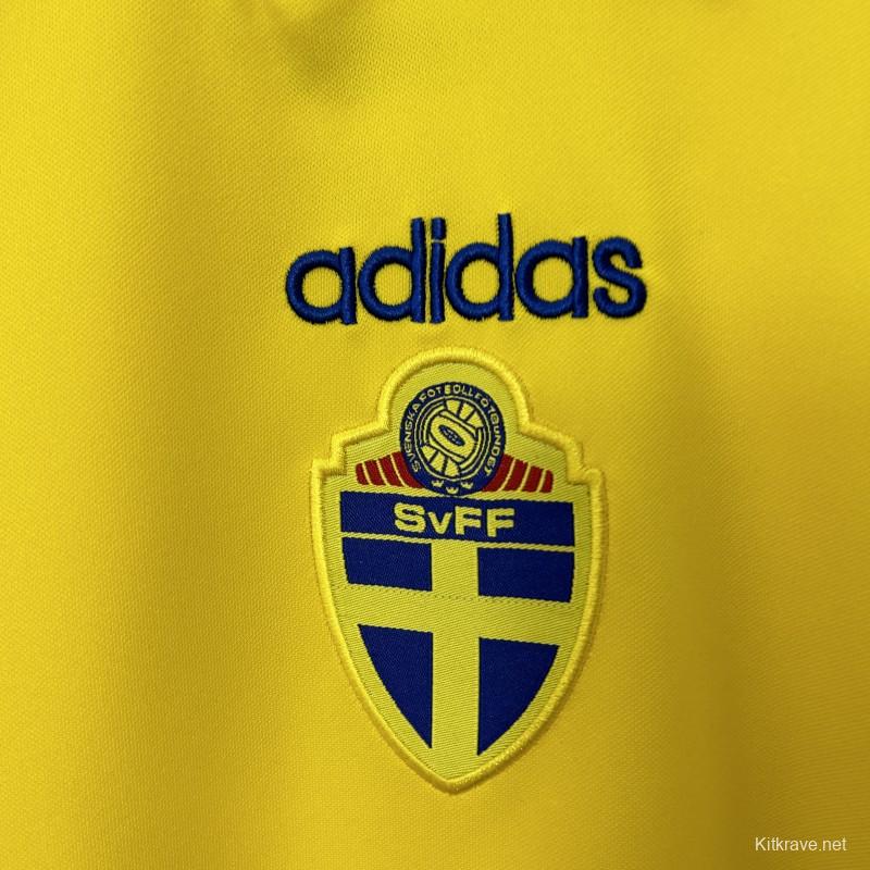 Retro 1994 Sweden Home Jersey