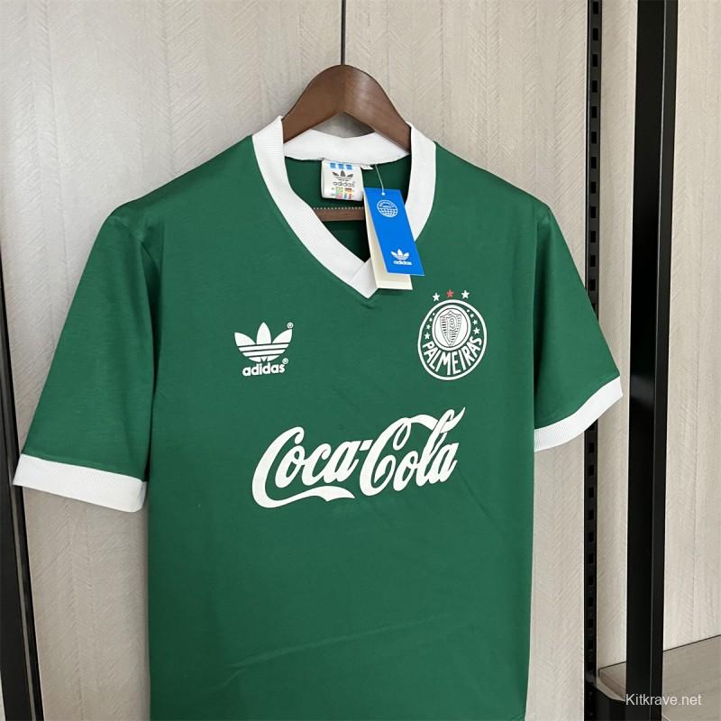 Retro 89/90 Palmeiras Home Jersey