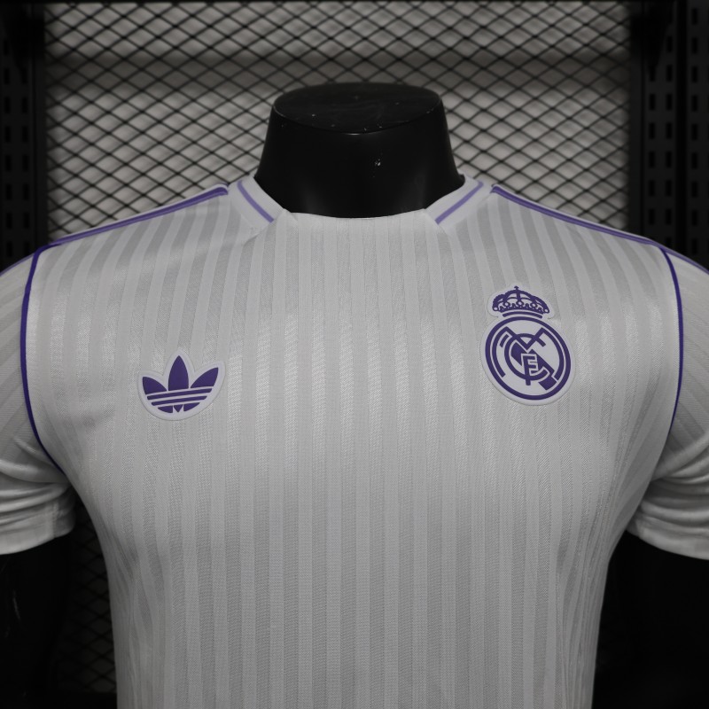 Player Version 25/26 Real Madrid White Icon Jersey
