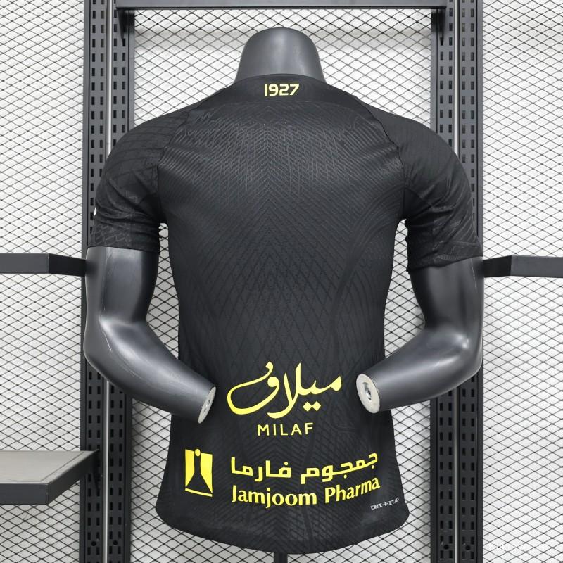 Player Version 25/26 Al-Ittihad Third Black Jersey