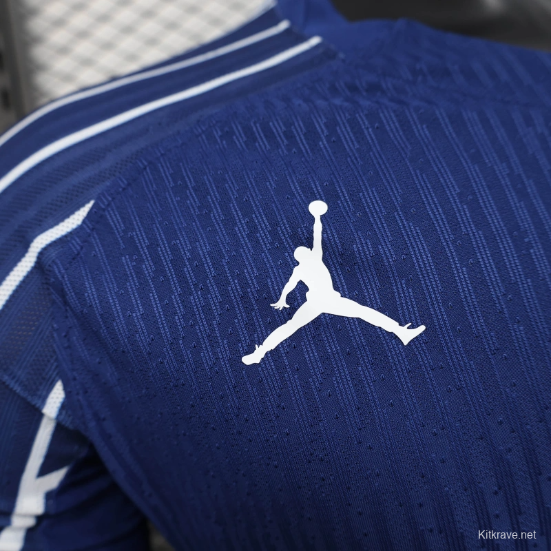 24/25 Player Version PSG Forth Blue Long Sleeve Jersey