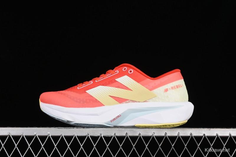 New Balance FuelCell Rebel V4 Low-Top Slip-Resistant Durable Versatile Casual Running Shoes - WFCXLR4