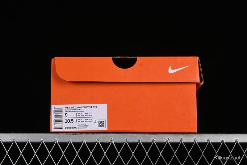 Nike Air Zoom Structure 25 Running Shoes 2024 New Cushioning Anti-Slip Comfort - DJ7883-001