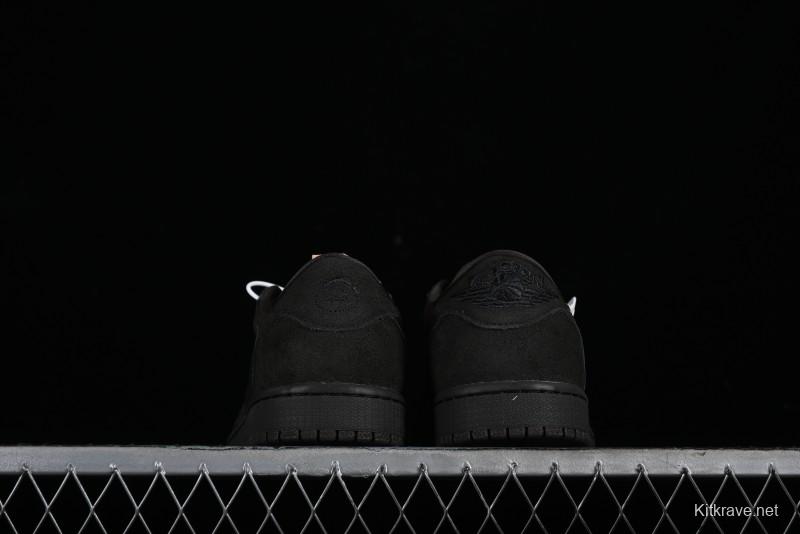 Nike Travis Scott x Air Jordan 1 Low OG AJ1 Reverse Swoosh Sneakers - DM7866-202