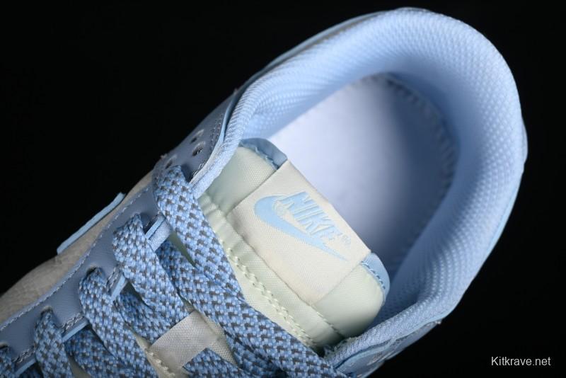 Nike SB Dunk Low Supreme Collaboration - University Blue Anniversary High-End Custom Low-Top Casual Skate Shoes - BB9898-004