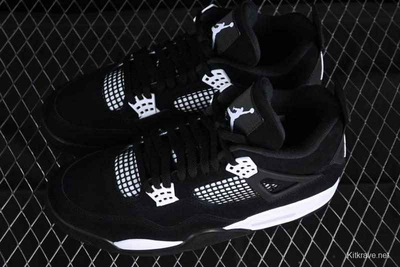 Nike Air Jordan 4 Retro White Thunder Basketball Shoes - FQ8138-001