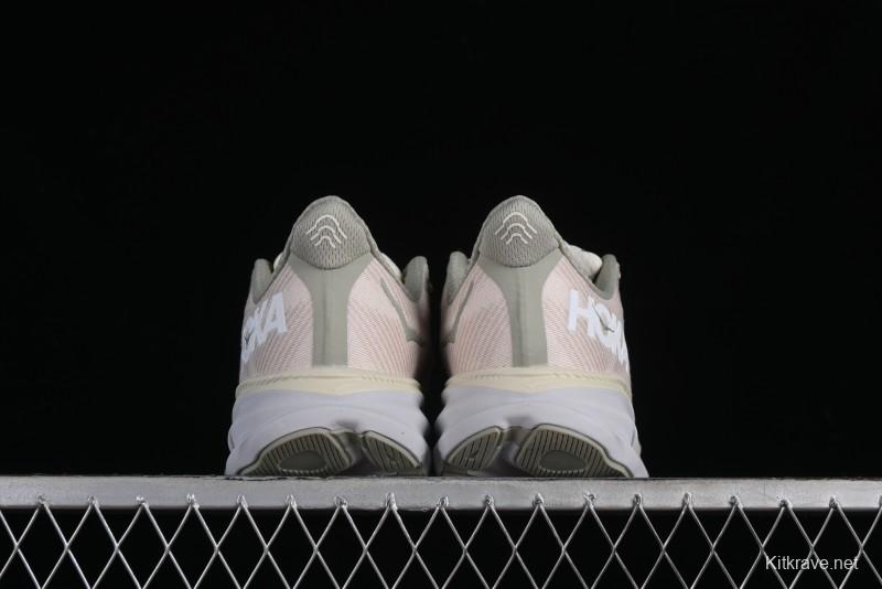 HOKA ONE ONE Clifton 9 Lightweight Breathable Knit Mesh Running Shoes - 1127895 OKB