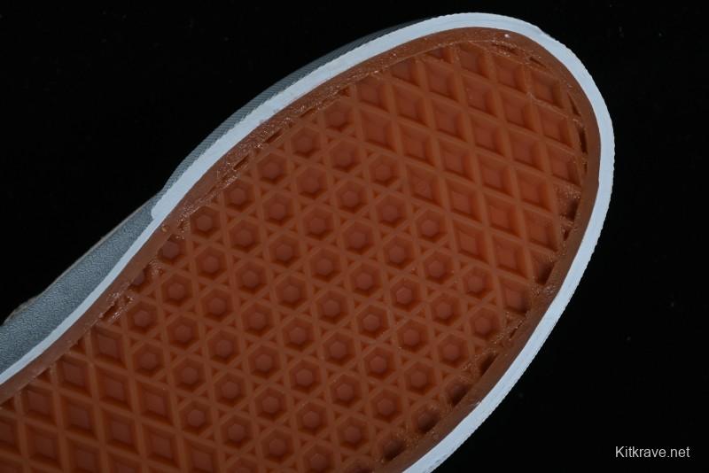 Vans Authentic White Blue Canvas Skate Shoes - VN0009PVEAK