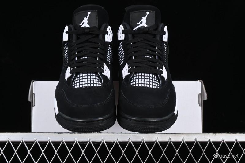 Nike Air Jordan 4 Retro White Thunder Basketball Shoes - FQ8138-001