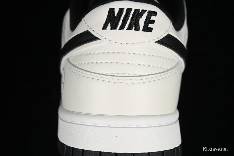 Nike SB Dunk Low Lightning Collaboration Off-White Black Starry Sky Anniversary High-End Custom Low-Top Casual Skate Shoes - XD1688-015