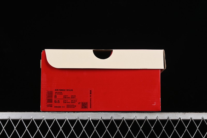 Nike Air Force 1 '07 Low Casual Sneakers with Anime-inspired Peach Pink Spray Design - CW2288-111