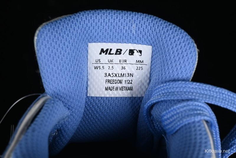 MLB NY Yankees Chunky Liner Lightweight Platform Sneakers with 6cm Height Increase - 3ASXLM13N07CBL