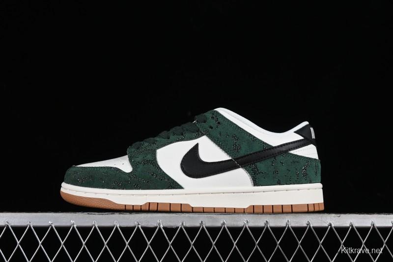 Nike Dunk Low Green Snake SB Low-Top Casual Skate Shoes - FQ8893-397