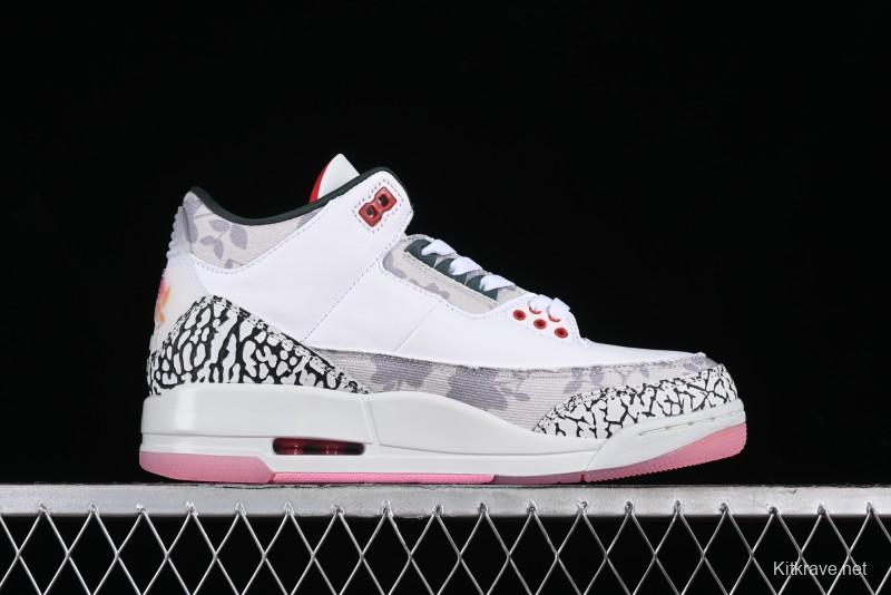 Nike Air Jordan 3 Retro Wings AJ3 Floral HM6993-100