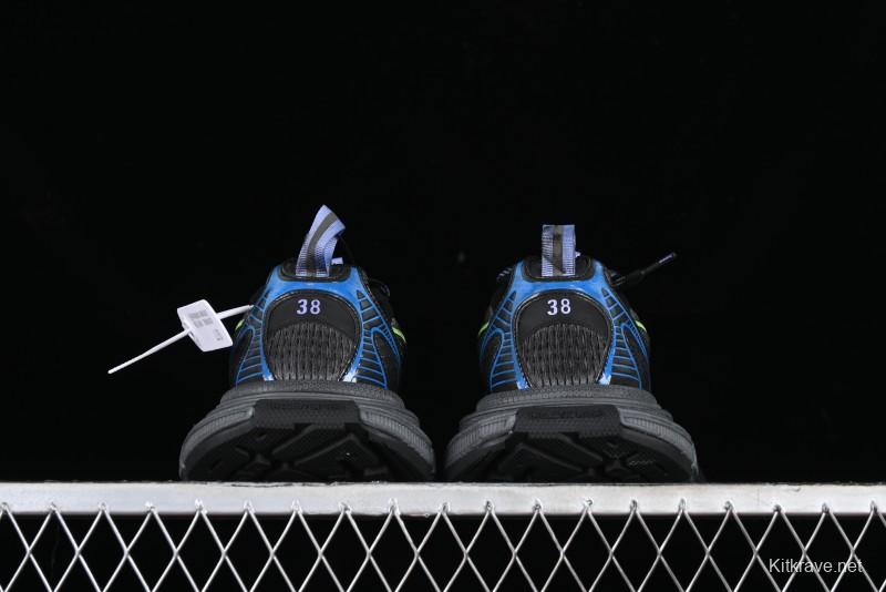 Balenciaga Phantom Sneaker Ten-Generation Trend Running Shoes with Transparent Heel Strap - W3XL51143