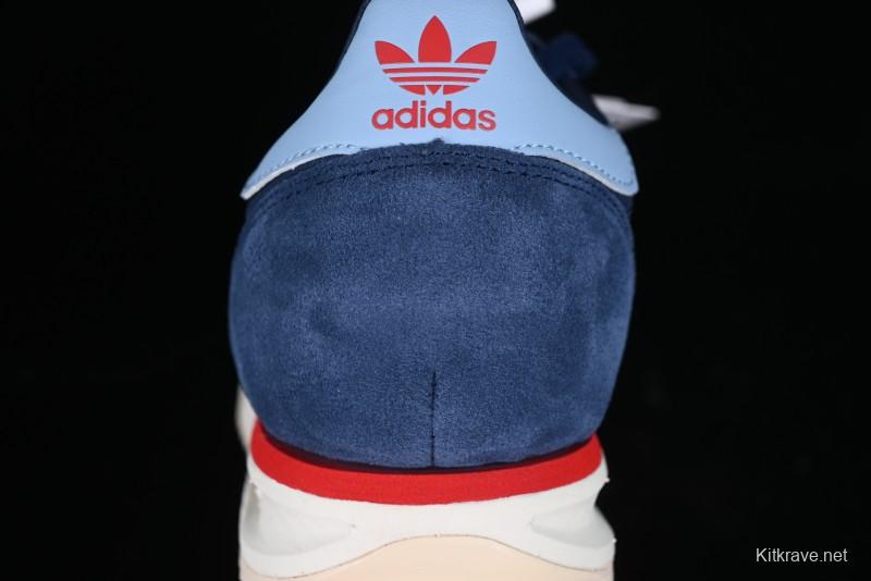 Adidas Originals SL 72 RS Retro Running Shoes with Ecotex Tongue and EVA Midsole - JI1283