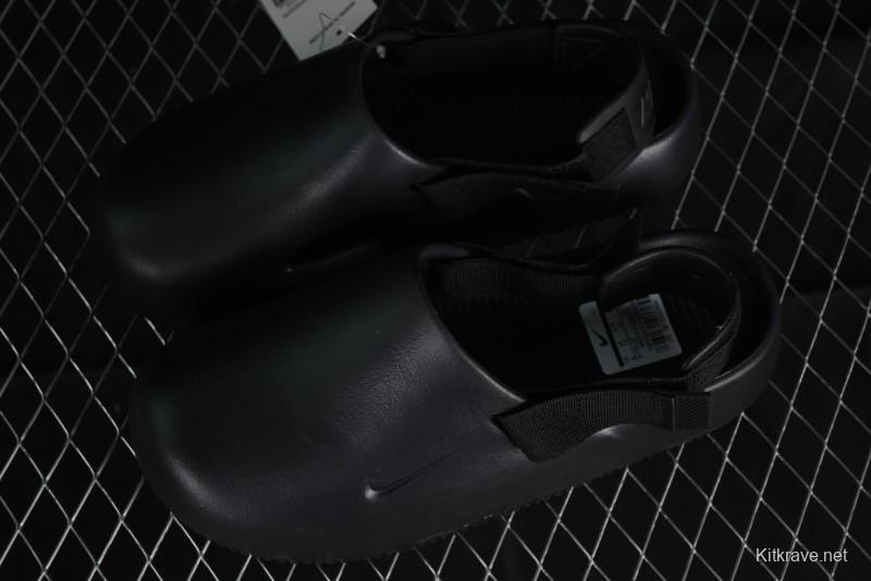 Nike Calm Slide Mule Comfortable Foam Sandals with Textured Footbed - FB2185-001