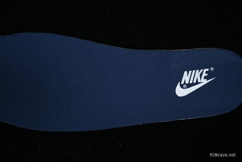 Nike Supreme x SB Dunk Low Collaboration Dark Blue Colorway Low-Top Casual Skate Shoes - RM2308-238