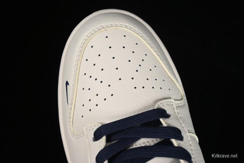 Nike SB Dunk Low Stussy Collaboration - Off White Floral Swoosh Anniversary High-End Custom Low-Top Casual Skate Shoes - XY1688-001