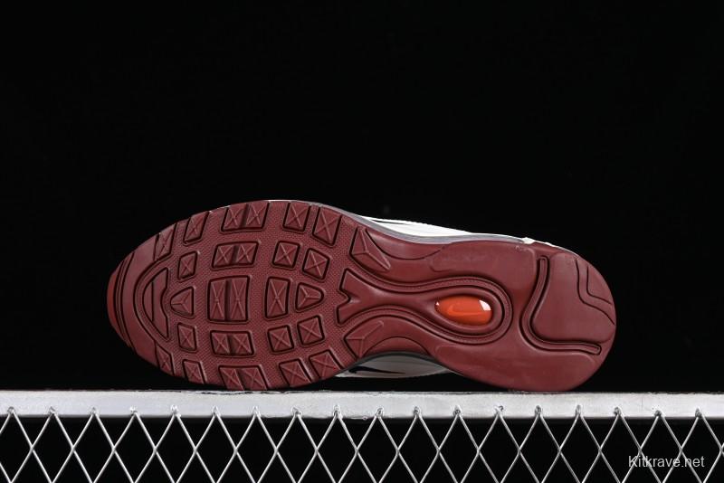 Nike Air Max 97 Retro Running Shoes with Full-Sole Air Cushion - FN6957-101