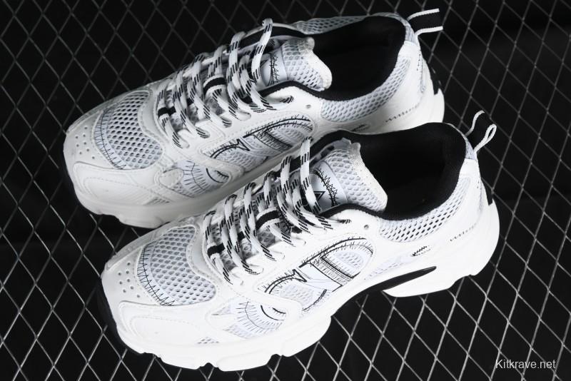 Dior Chrono Round Toe Lace-Up Lifestyle Casual Running Shoes - 59K GREY