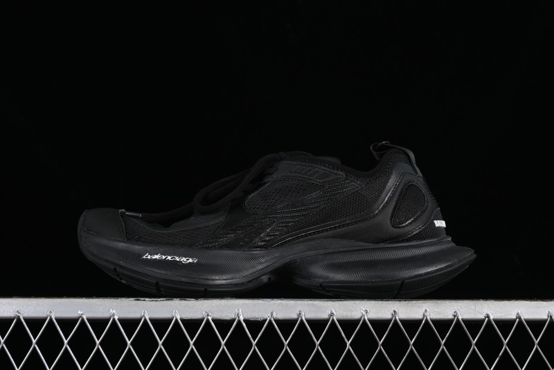 Balenciaga Circuit Lightweight Distressed Print Round Toe Fashion Casual Sneakers - WFLGY1000