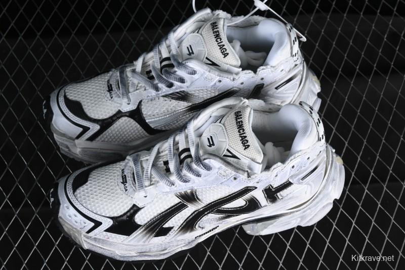 Balenciaga Runner Kith Four Color Retro Casual Sneakers - WRUNG9010
