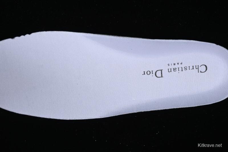 Dior Chrono Round Toe Lace-Up Lifestyle Casual Running Shoes - 59K GREY