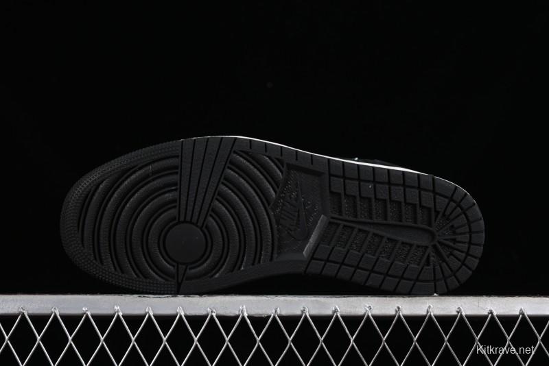 Nike Travis Scott x Fragment Design x Jordan Air Jordan 1 Low OG SP AJ1 LV Beige Black Red Casual Sneakers - LX1988-700