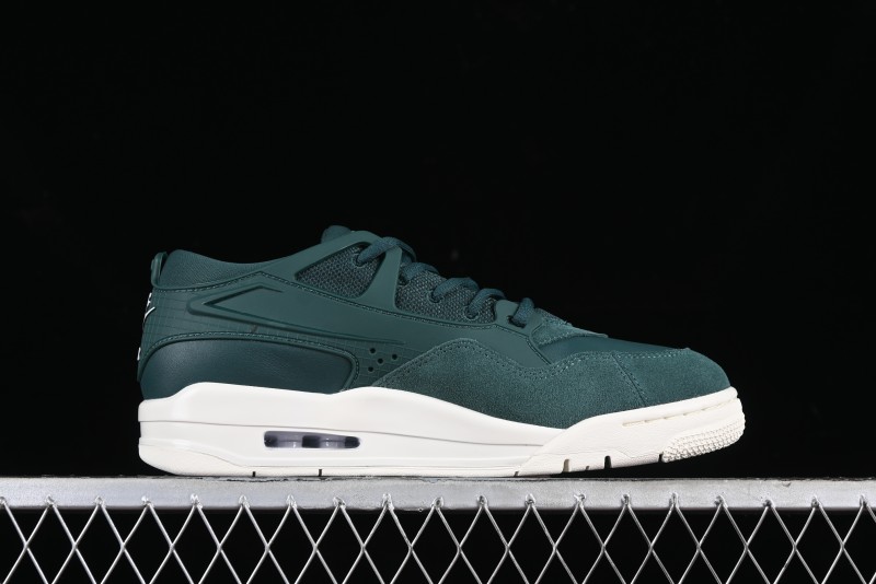 Nike Air Jordan 4 Remastered Military Green Retro Sneakers - FQ7940-300