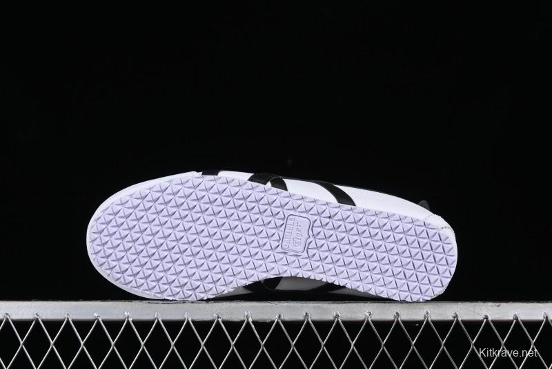 Onitsuka Tiger Mexico 66 Low-Top Leather Sneakers for Casual Running - D508K-0190