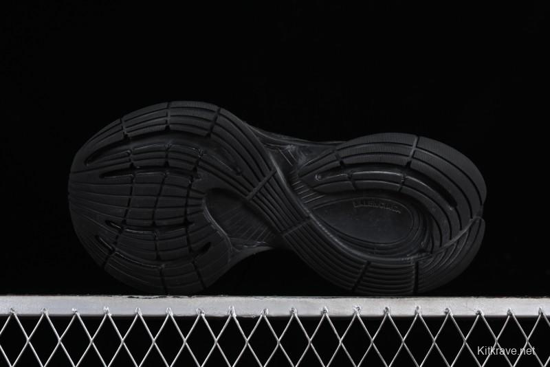 Balenciaga Circuit Lightweight Distressed Print Round Toe Fashion Casual Sneakers - WFLGY1000