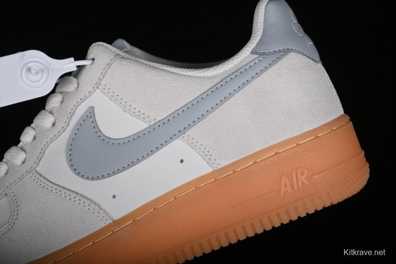 Nike Air Force 1 '07 Low Casual Sneakers with Full-Length Air Cushion - FQ8714-002