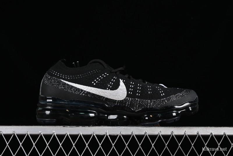 Nike Vapormax 2023 Flyknit Running Shoes with Full-Length Air Cushion - DV1678-001