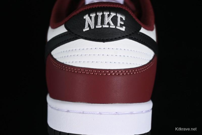 Nike Dunk Low SB Wine Red Black Low-Top Skateboarding Shoes - FJ4616-600