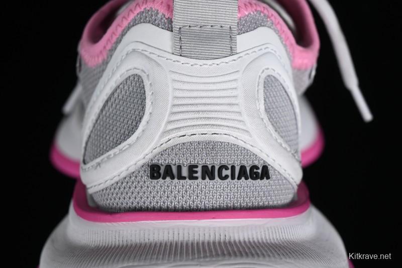 Balenciaga Circuit Lightweight Distressed Print Round Toe Fashion Casual Sneakers - WFLGY1950