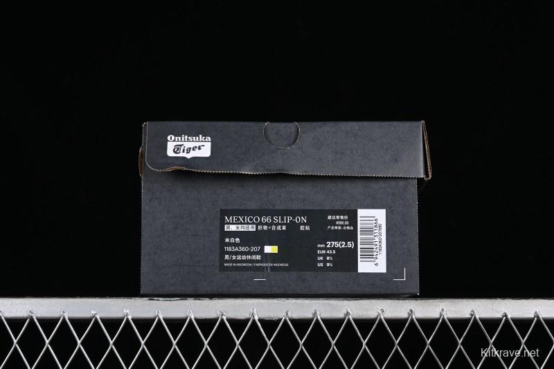 Onitsuka Tiger Mexico 66 Low-Top Canvas Casual Running Shoes - 1183A360-207